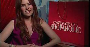 Isla Fisher interview for Confessions of a Shopaholic