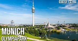 Olympiapark, Munich - The 1972 Summer Olympics Park - 🇩🇪 Germany [4K HDR] Walking Tour