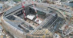 【啟德體育園】主場館開合式上蓋鋼構件全部抵港  主要設施2024年底前竣工 - 香港經濟日報 - TOPick - 新聞 - 社會