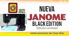 Conoce la nueva Janome Black Edition