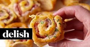 Ham & Cheese Roll-Ups | Delish