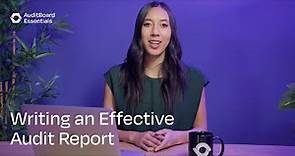How Do You Write an Effective Audit Report?