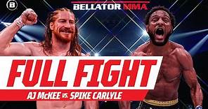 Full Fight | AJ McKee vs Spike Carlyle | Bellator 286