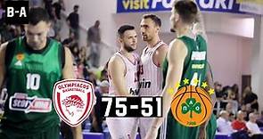 Olympiacos - Panathinaikos 75-51 | Full Highlights | Greek Super Cup Final | 30.09.2023