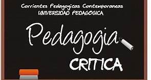 Pedagogia Critica (Henry Giroux)- Corrientes Pedagógicas Contemporáneas 4 unidad