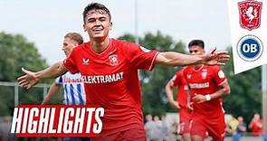 FC TWENTE met RUIME cijfers langs ODENSE | FC Twente - Odense (15-07-2023) | Highlights