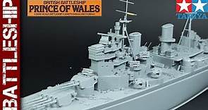 HMS Prince of Wales - my first ship build! (Tamiya 1/350 scale model)