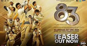 83 | Teaser | Ranveer Singh | Kabir Khan | Trailer Out On 30th Nov | IN CINEMAS 24TH DEC