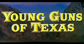 Young Guns of Texas (1962) James Mitchum, Alana Ladd, Jody McCrea.  Western