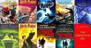 JK Rowling All Books Bibliography Chronologically (1997-2021)