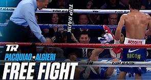 Manny Pacquiao Drops Algieri 6 Times in 1 Fight | Manny Pacquiao vs. Chris Algieri | FREE FIGHT
