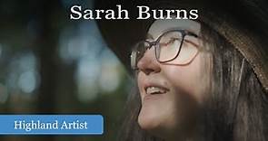 Meet Sarah Burns, Highland artist