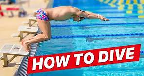 How to Dive into a Pool for Beginners | Step-By-Step Guide