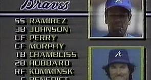 Braves at Dodgers 6/9/84
