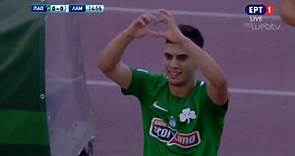 1-0 Giannis Bouzoukis AMAZING Goal - Panathinaikos 1-0 PAS Lamia - 01.09.2018 [HD]