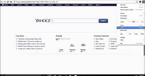 How to Change Yahoo Homepage to Google in Chrome