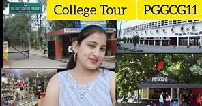 PGGCG11(Post Graduate Government College For Girls Sector 11Chandigarh)College Tour#chd #gcg11