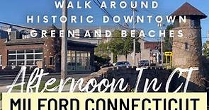 A look at Downtown historical Milford CT Connecticut and beaches