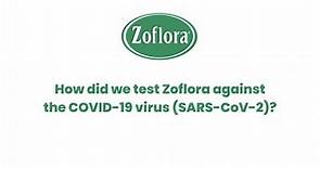 How we tested Zoflora against the COVID-19 virus (SARS-CoV-2).