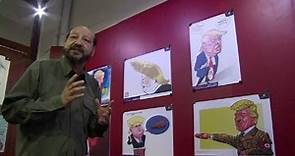 Trump se vuelve caricatura en la Ciudad de México