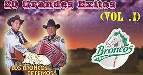 Los Broncos De Reynosa || 20 Grandes Exitos Corridos - Vol .1 (Disco Completo)