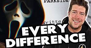 Scream 5 Script - EVERY DIFFERENCE