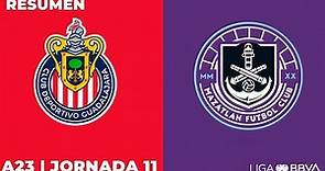Resumen y Goles | Chivas vs Mazatlán | Liga BBVA MX | Apertura 2023 - Jornada 11