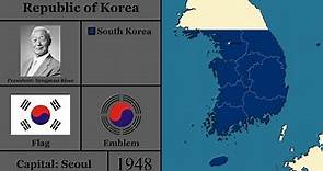 The History of South Korea: Every Year