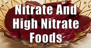 Nitrate And High Nitrate Foods (DiTuro Productions, LLC)