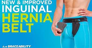 Braceability Inguinal Hernia Support Brief | Bilateral Hernia Truss Belt for Men and Women