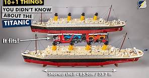 10+1 things you didn't know about the LEGO 10294 Titanic set!