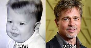 Brad Pitt Transformation From 1 To 60 Years Old - Celebrity Transformation