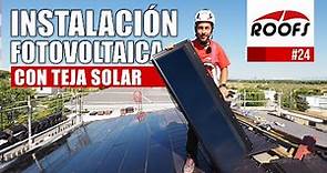 Instalación fotovoltaica con TEJA SOLAR💡¿Qué es y qué elementos tiene?