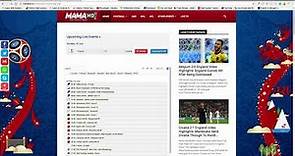 How to watch football in Mamahd.tv website