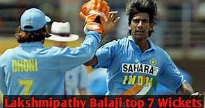 Lakshmipathy Balaji top 7 Wickets | lakshmipathy balaji best bowling #balaji