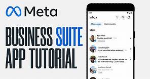 How To Use Meta Business Suite App | Easy (2024)