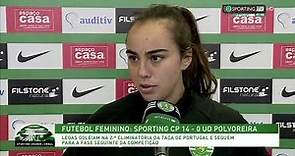 "Flash-Interview" de JOANA MARCHÃO (Sporting Feminino).