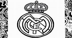 Como dibujar el escudo del real Madrid paso a paso | how to draw real madrid