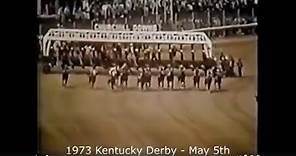 Secretariat - All 3 1973 Triple Crown Races - 1973 Kentucky Derby, Preakness Stakes, Belmont Stakes