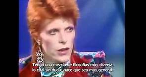 David Bowie entrevista 1973 (subtítulos en español)