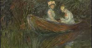 Claude Monet, el pintor-ojo, barcos