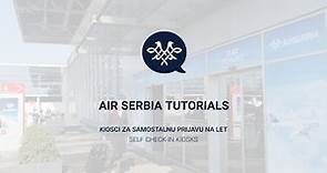 Self check-in kiosks | Air Serbia HOW TO