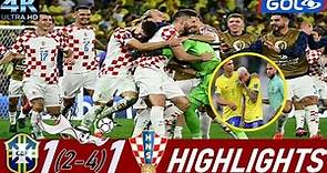Brasil vs Croacia (1-1) 4K HIGHLIGHTS RESUMEN | Cuartos de Final Qatar 2022