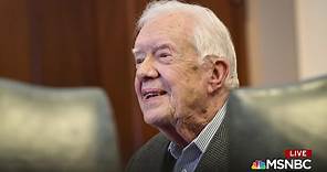 Jimmy Carter becomes oldest living US president