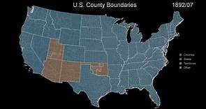 Territorial History of the USA: Every Month for 400 Years