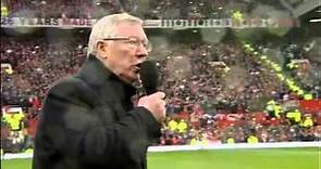 Sir Alex Ferguson Farewell Speech 5/12/2013 [Official]