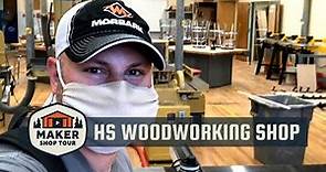[SHOP TOUR] High School Woodworking Class