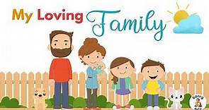 Members of the Family | Family Lesson for Preschool with Quiz | All about My Family | Family Members