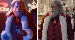 John Travolta reprises his Saturday Night Fever strut as Santa in new Christmas advert