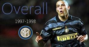 Ronaldo Skills, Assists, Goals 1997/1998 - Inter Overall
